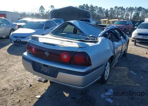 2003 Chevrolet Impala Ls из США, поврежденный, VIN 2G1WH55K639266748